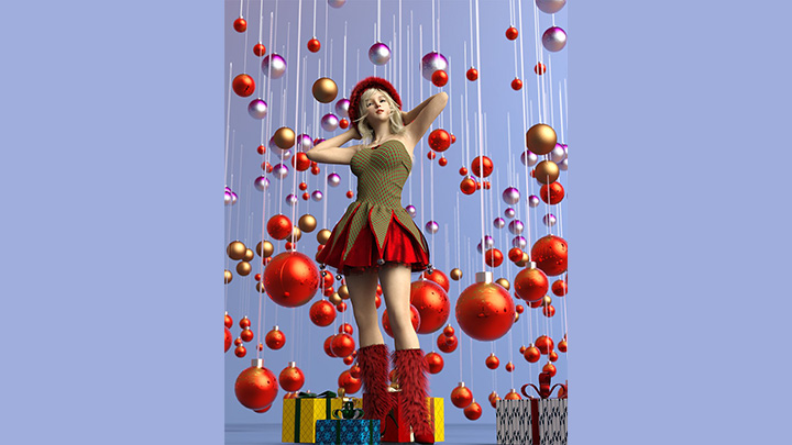 Daz3DPoser_女性人物2405