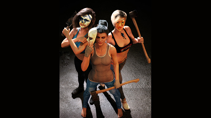 Daz3DPoser_女性人物2431