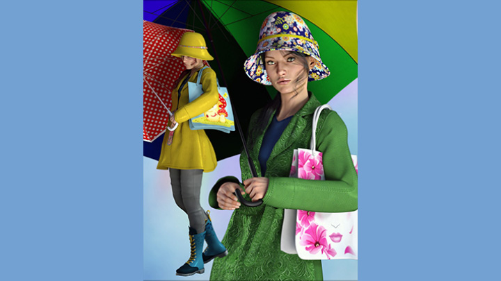 Daz3DPoser_女性人物2496