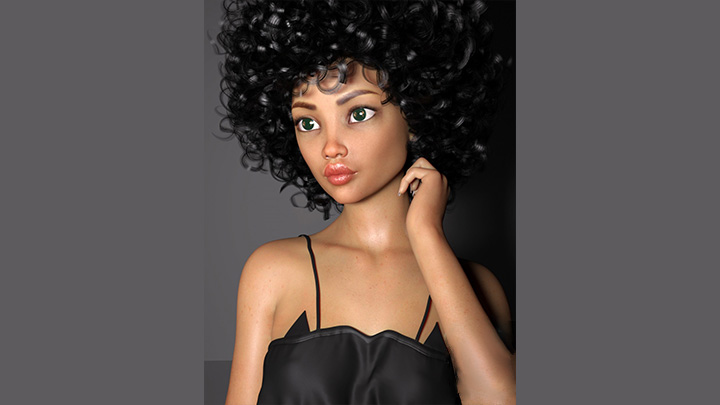 Daz3DPoser_女性人物2542