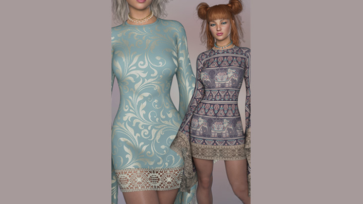 Daz3DPoser_女性人物2550