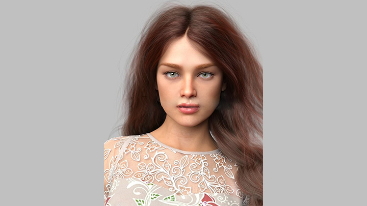 Daz3DPoser_女性人物2557