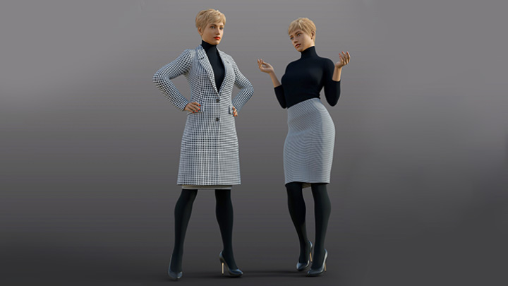 Daz3DPoser_女性人物2601