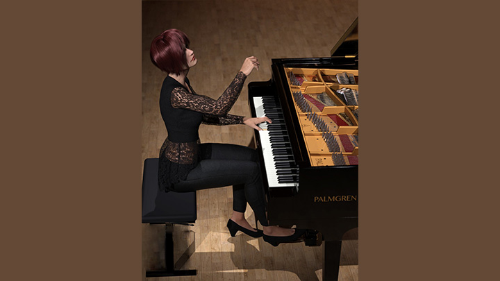 Daz3DPoser_女性人物2636