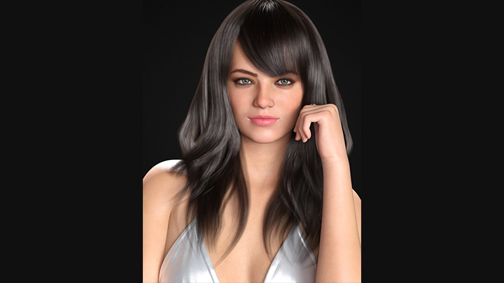 Daz3DPoser_女性人物2659