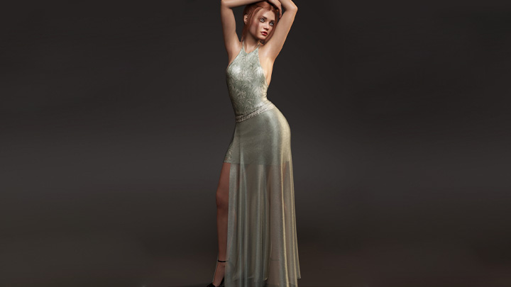 Daz3DPoser_女性人物2724