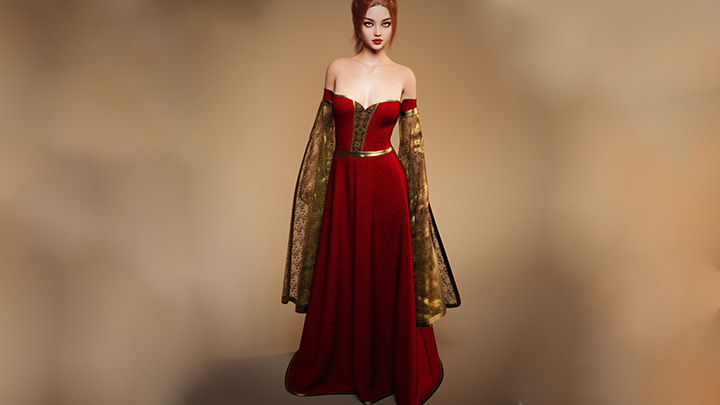 Daz3DPoser_女性人物2728