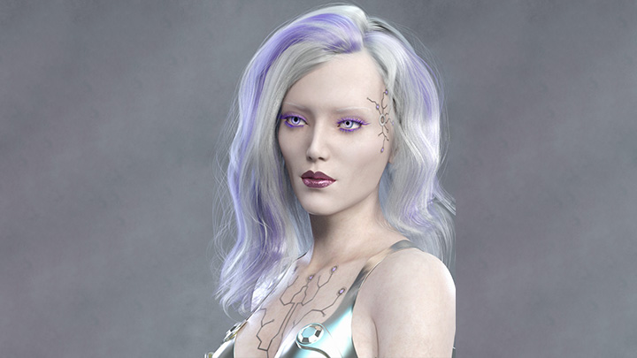 Daz3DPoser_女性人物2748