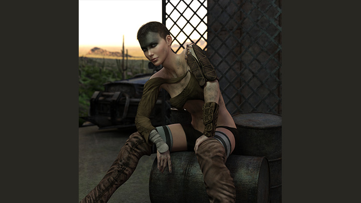 Daz3DPoser_女性人物2800