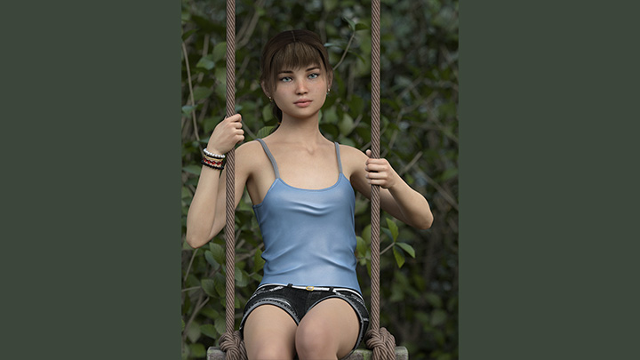Daz3DPoser_女性人物2808