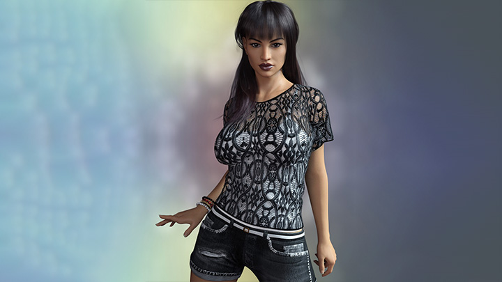 Daz3DPoser_女性人物2817