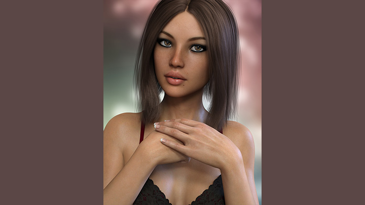 Daz3DPoser_女性人物2850