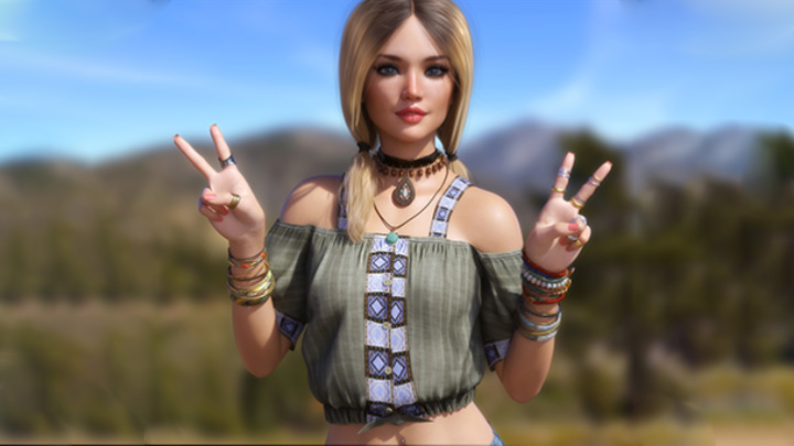 Daz3DPoser_女性人物2864