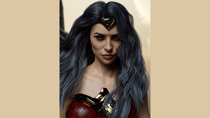 Daz3DPoser_女性人物2875