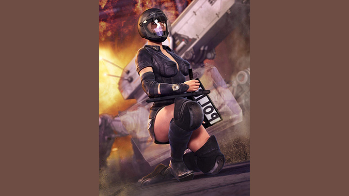 Daz3DPoser_女性人物2893