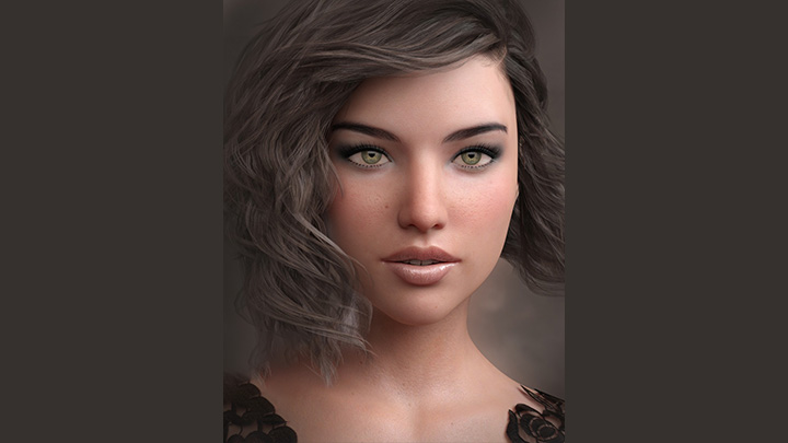 Daz3DPoser_女性人物2901
