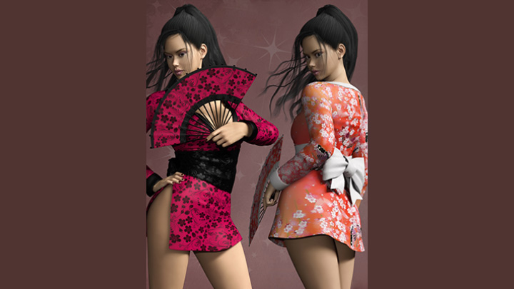 Daz3DPoser_女性人物2903