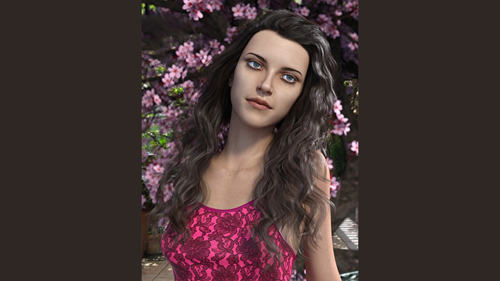 Daz3DPoser_女性人物2904