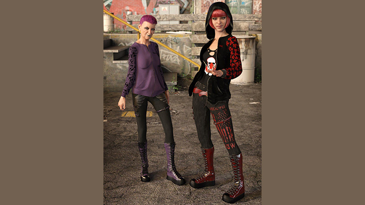 Daz3DPoser_女性人物2920