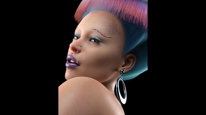 Daz3DPoser_女性人物2933