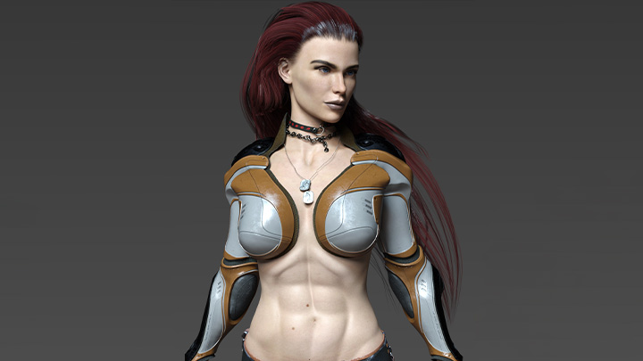 Daz3DPoser_女性人物2943