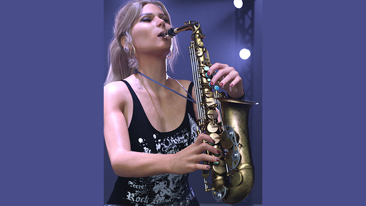 Daz3DPoser_女性人物2948