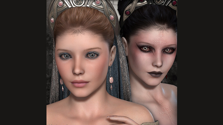 Daz3DPoser_女性人物2953