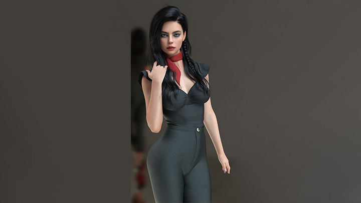Daz3DPoser_女性人物2965