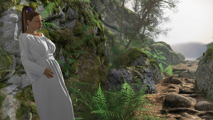 Daz3DPoser_女性人物2984