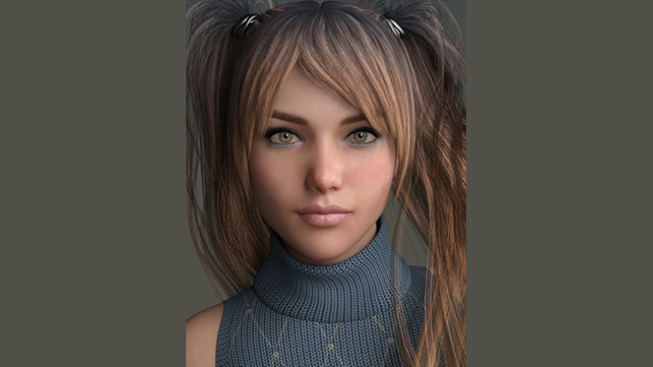 Daz3DPoser_女性人物2995
