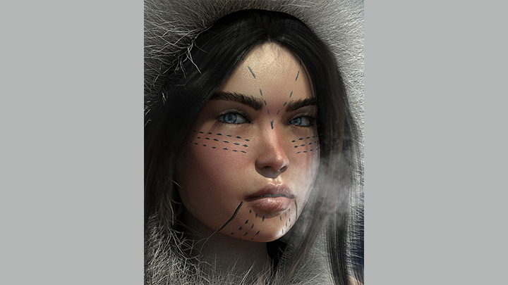 Daz3DPoser_女性人物3009