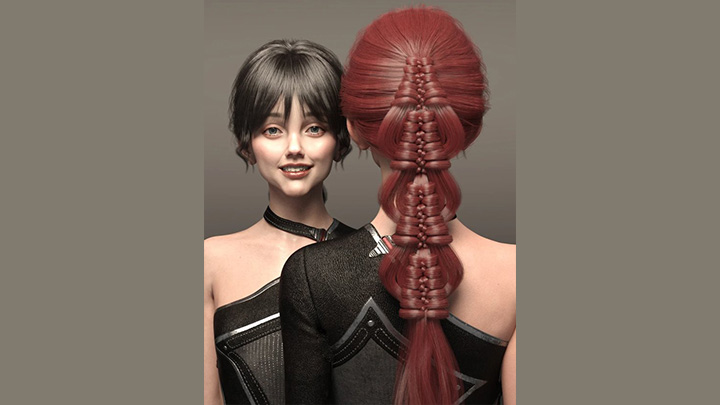 Daz3DPoser_女性人物3015