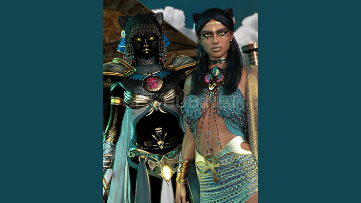 Daz3DPoser_女性人物3061