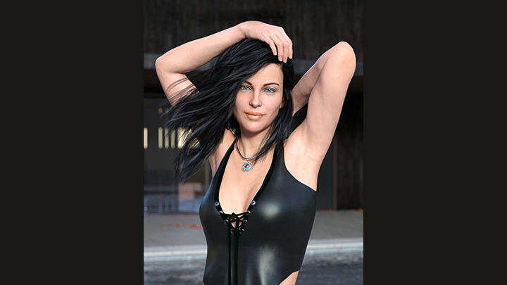 Daz3DPoser_女性人物3099