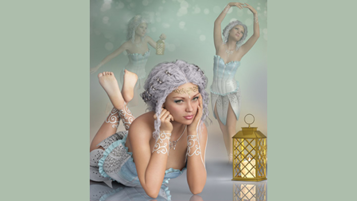 Daz3DPoser_女性人物3104