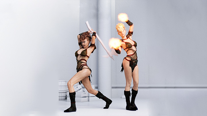 Daz3DPoser_女性人物3121