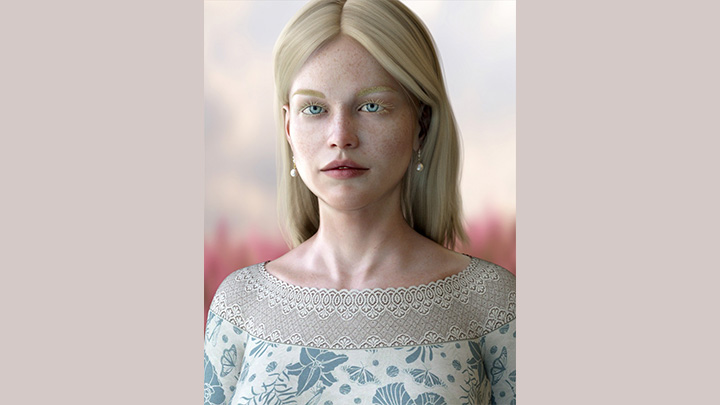 Daz3DPoser_女性人物3153