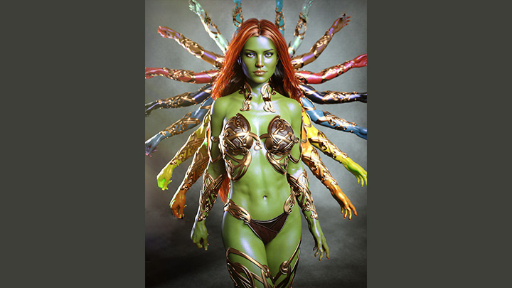 Daz3DPoser_女性角色396