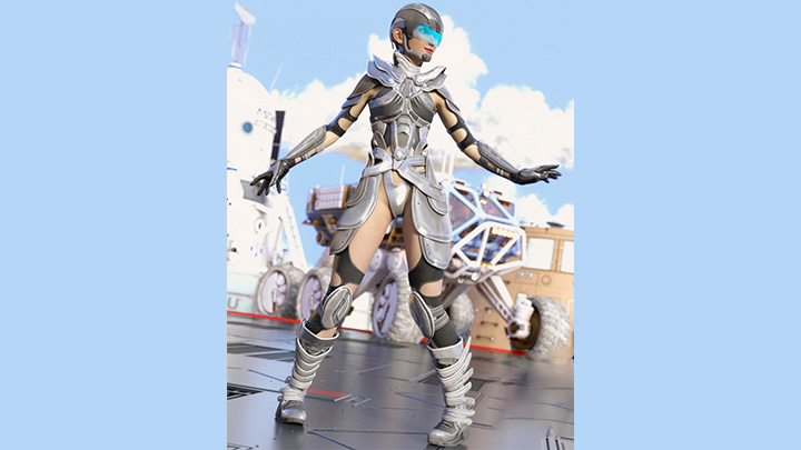 Daz3DPoser_女性角色448