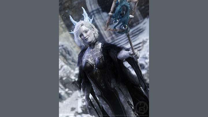 Daz3DPoser_女性角色482