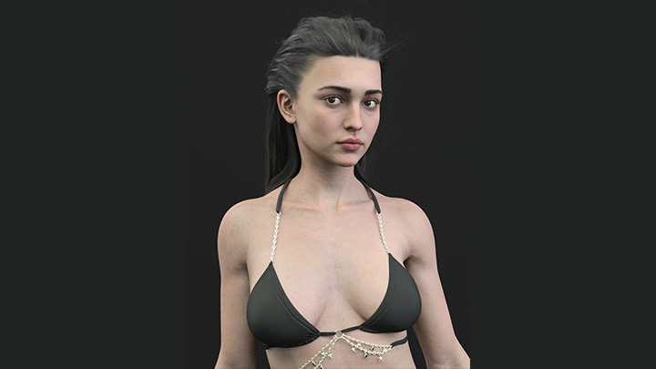 Daz3DPoser_性感美女616