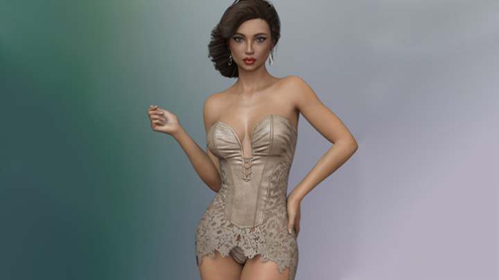 Daz3DPoser_性感美女648