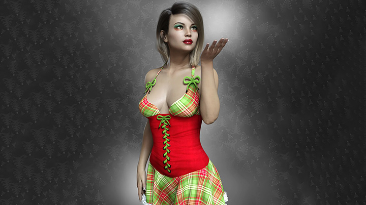 Daz3DPoser_性感美女681