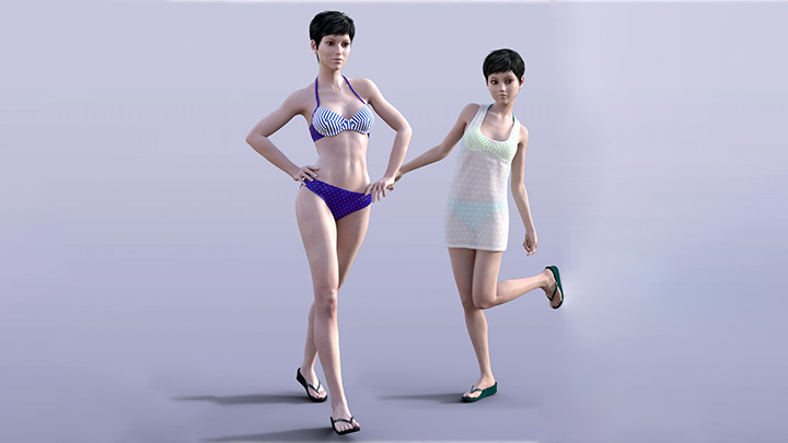 Daz3DPoser_性感美女707