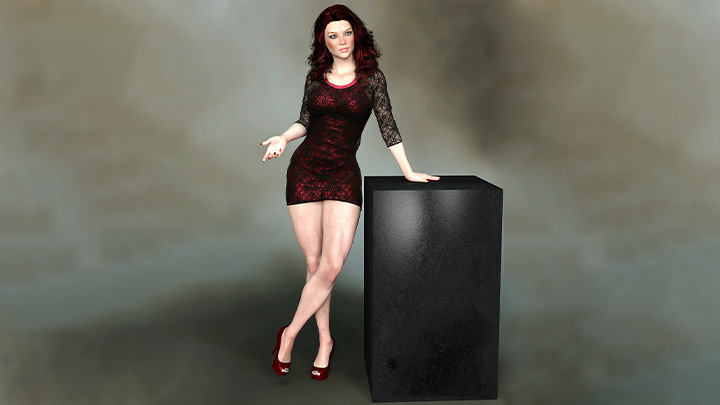 Daz3DPoser_性感美女716