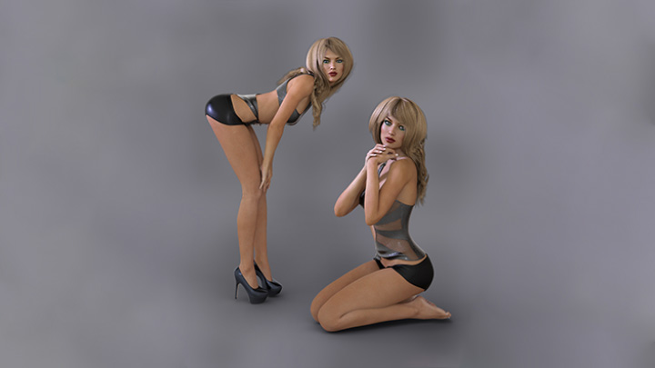 Daz3DPoser_性感美女723