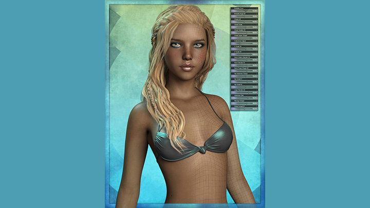 Daz3DPoser_性感美女726