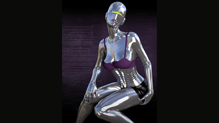 Daz3DPoser_机械人007