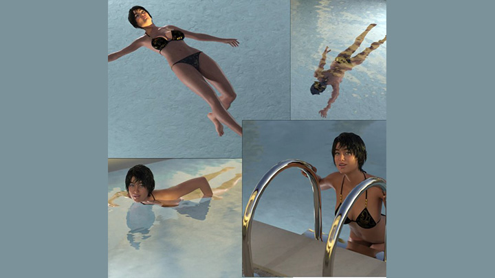 Daz3DPoser_泳装美女063