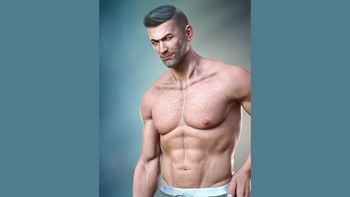Daz3DPoser_男性人物543